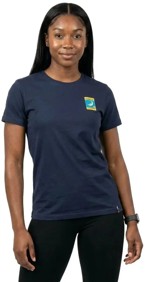 La Sportiva Moon Climb T-shirt Met Korte Mouwen Blauw S Vrouw