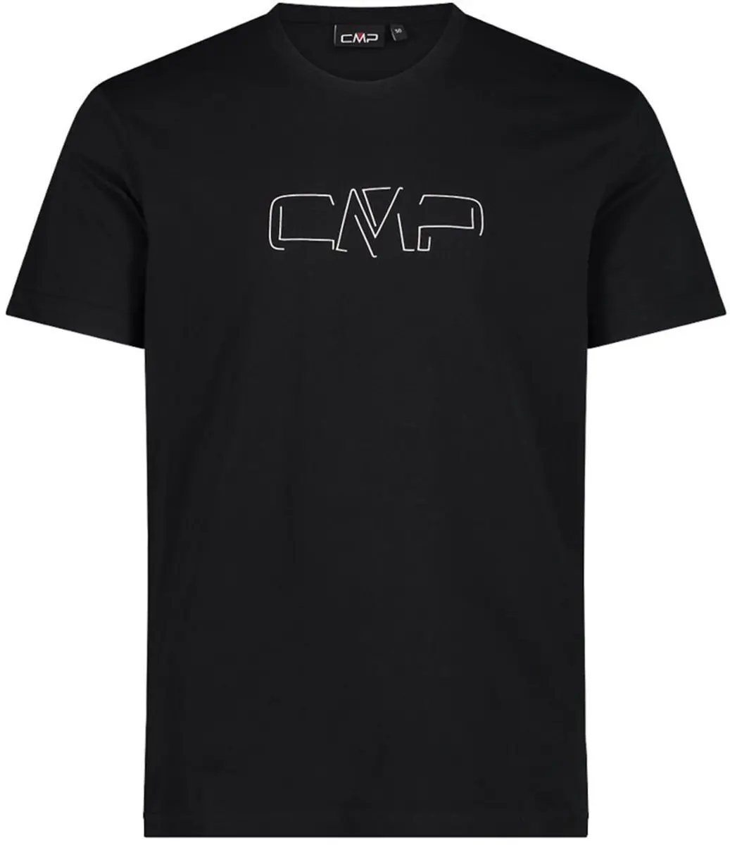 Cmp 32d8147p T-shirt Met Korte Mouwen Zwart 3XL Man