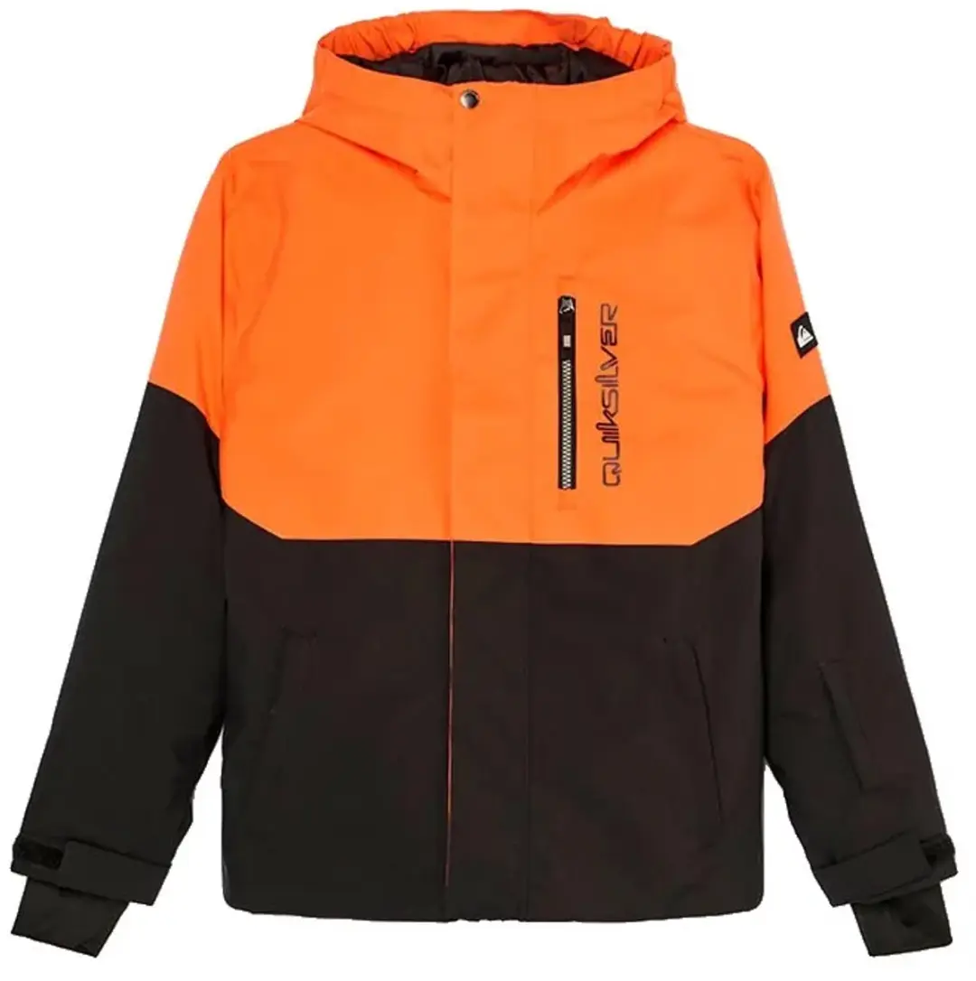 Quiksilver Titano Kinder Jas - Oranje - 16 Years - afbeelding 3 van 4