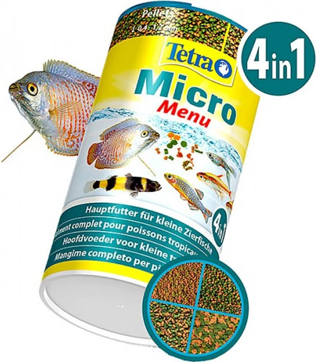 Tetra Micro Menu Vissenvoer 100ml