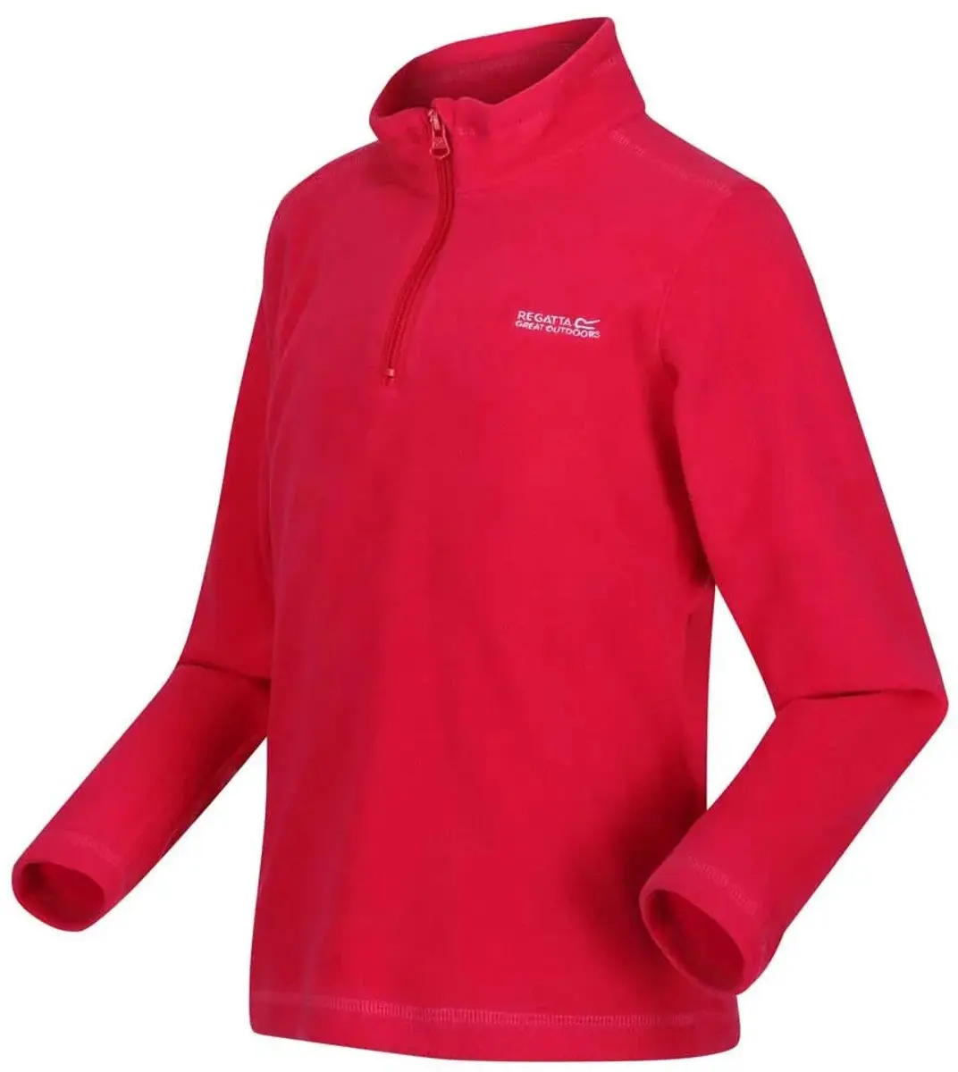 Regatta Kids Hot Shot II Fleece met Halve Rits - Roze - afbeelding 4 van 6