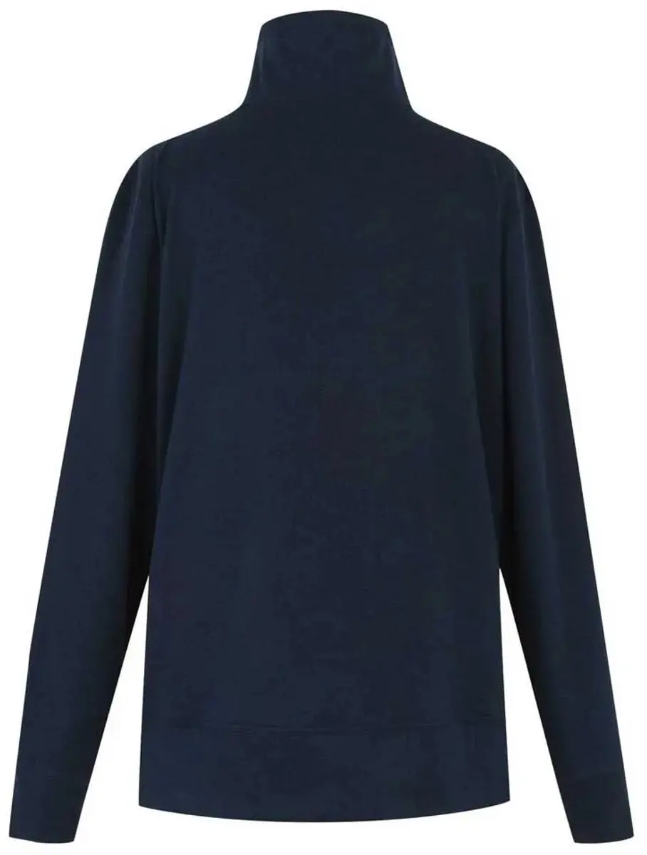 Regatta Demmi Fleecetrui met Halve Rits Dames - Blauw - afbeelding 3 van 6