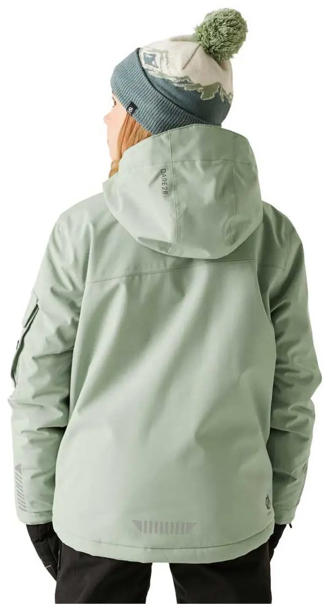 Dare 2b Shredder Kinder Ski-jas - Groen - 128 - afbeelding 2 van 6