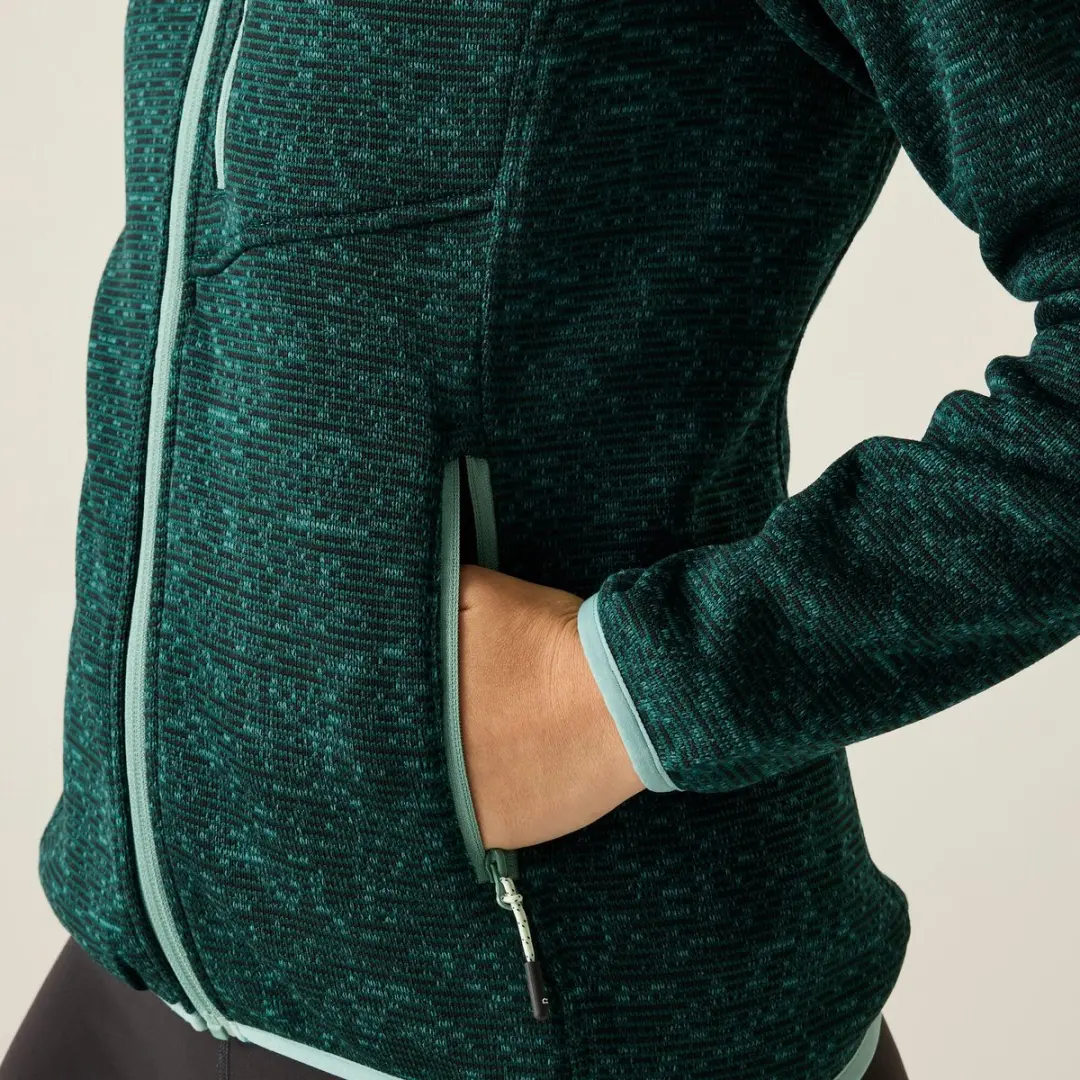 Dames Newhill Fleece hoodie met volledige ritssluiting en isolerende eigenschappen - afbeelding 4 van 6
