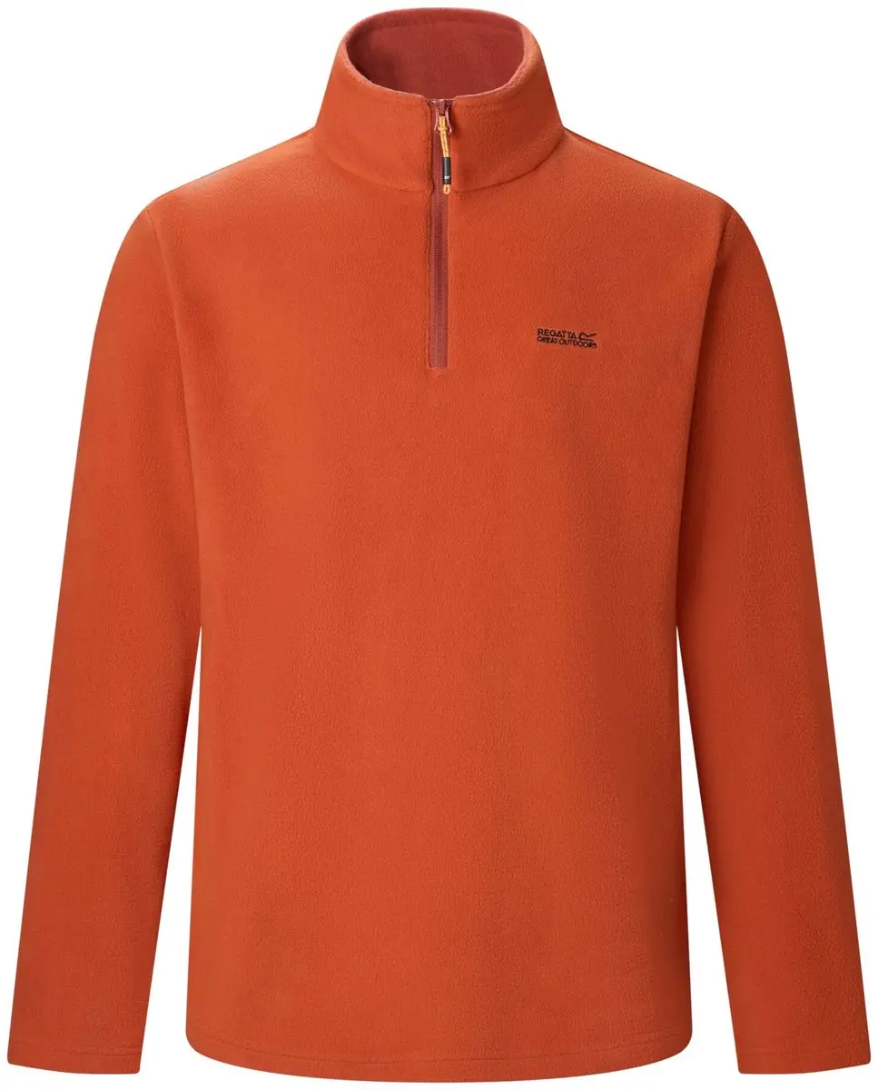 Regatta Thompson 1/2 Rits Fleece Jas - Rood - afbeelding 3 van 6