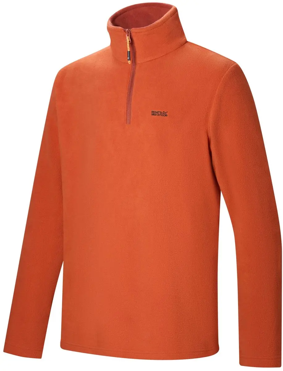 Regatta Thompson 1/2 Rits Fleece Jas - Rood - afbeelding 5 van 6