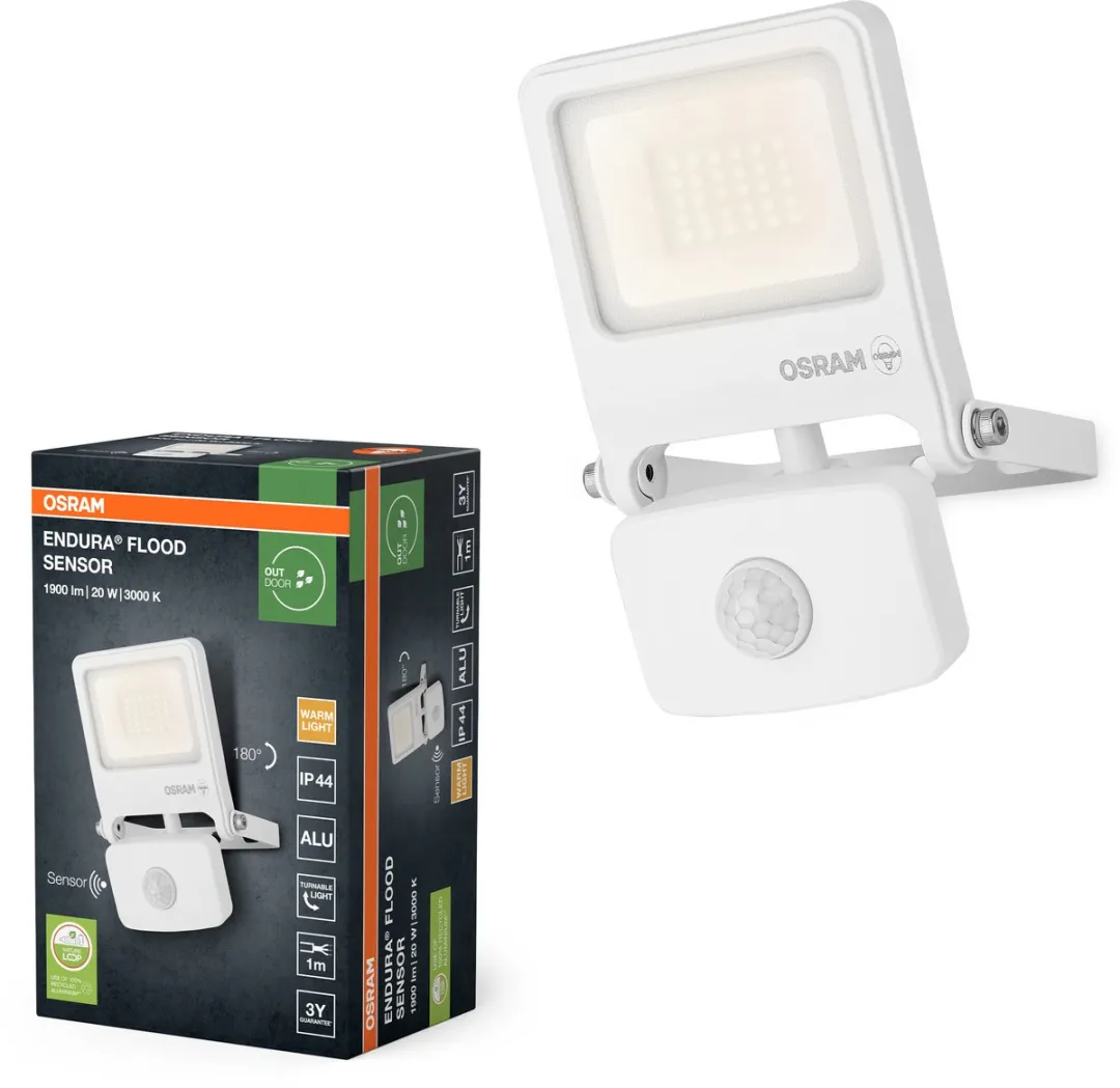 Osram Endura Flood PC 20W LED-schijnwerper - 1800 Lumen - Wit