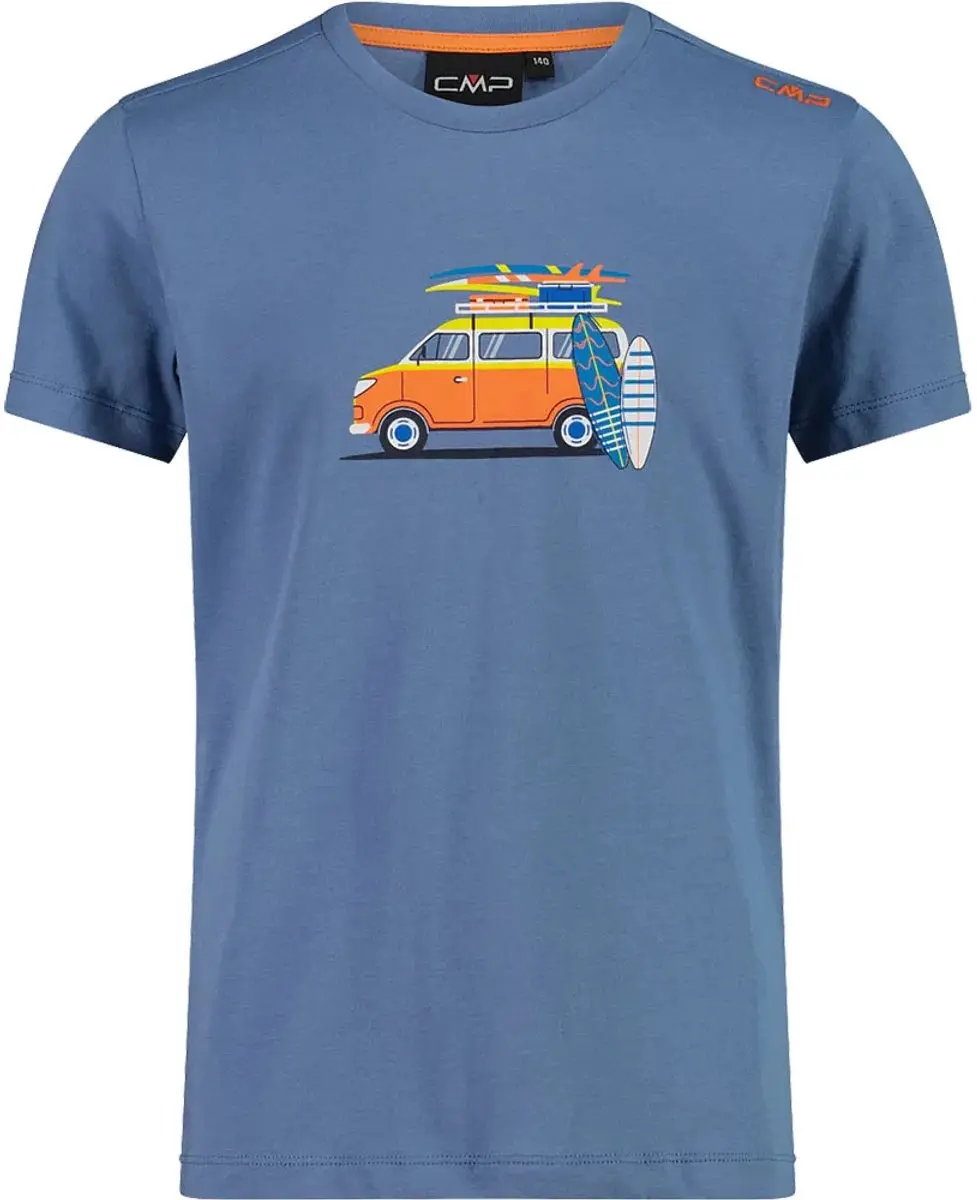 Cmp T-shirt 30t9364 T-shirt Met Korte Mouwen Blauw 12 Years Kinderen