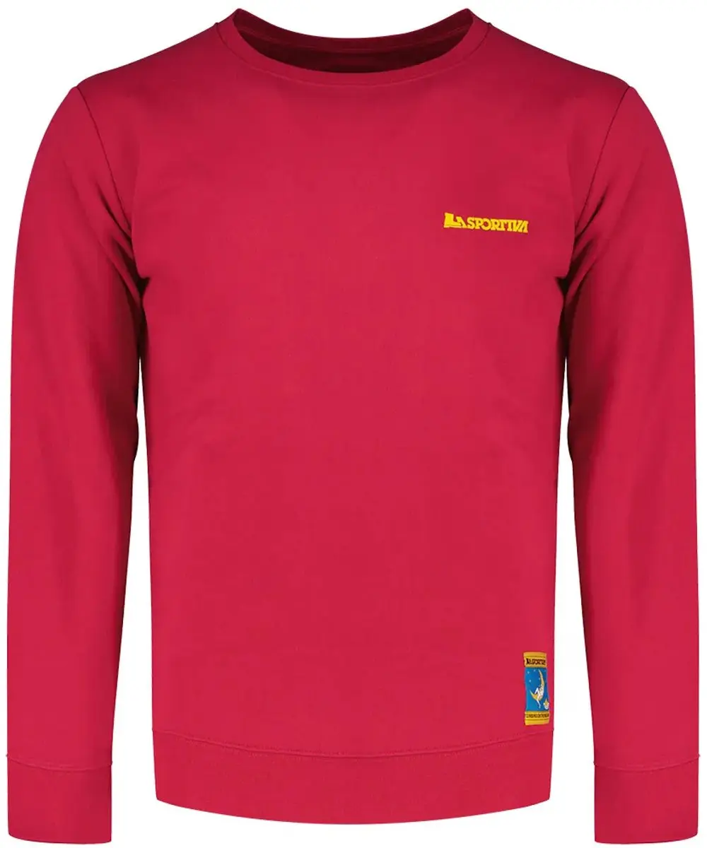 La Sportiva Climbing On The Moon Sweatshirt Roze L Man