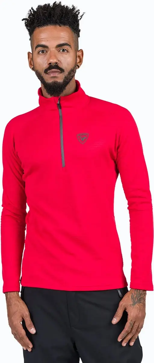 Rossignol BlackSide Fleece Pully - Sports Red - XL - afbeelding 5 van 6