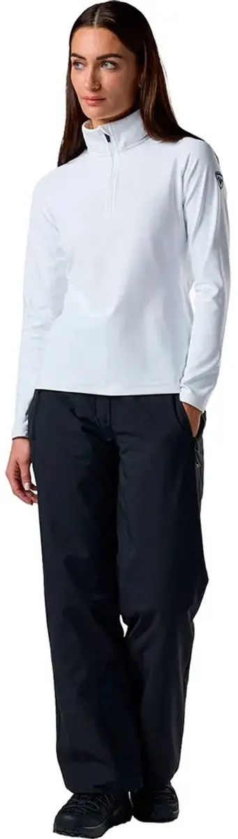 Rossignol Mid Layer Stretch Sweatshirt Met Halve Rits Wit L Vrouw - afbeelding 4 van 4