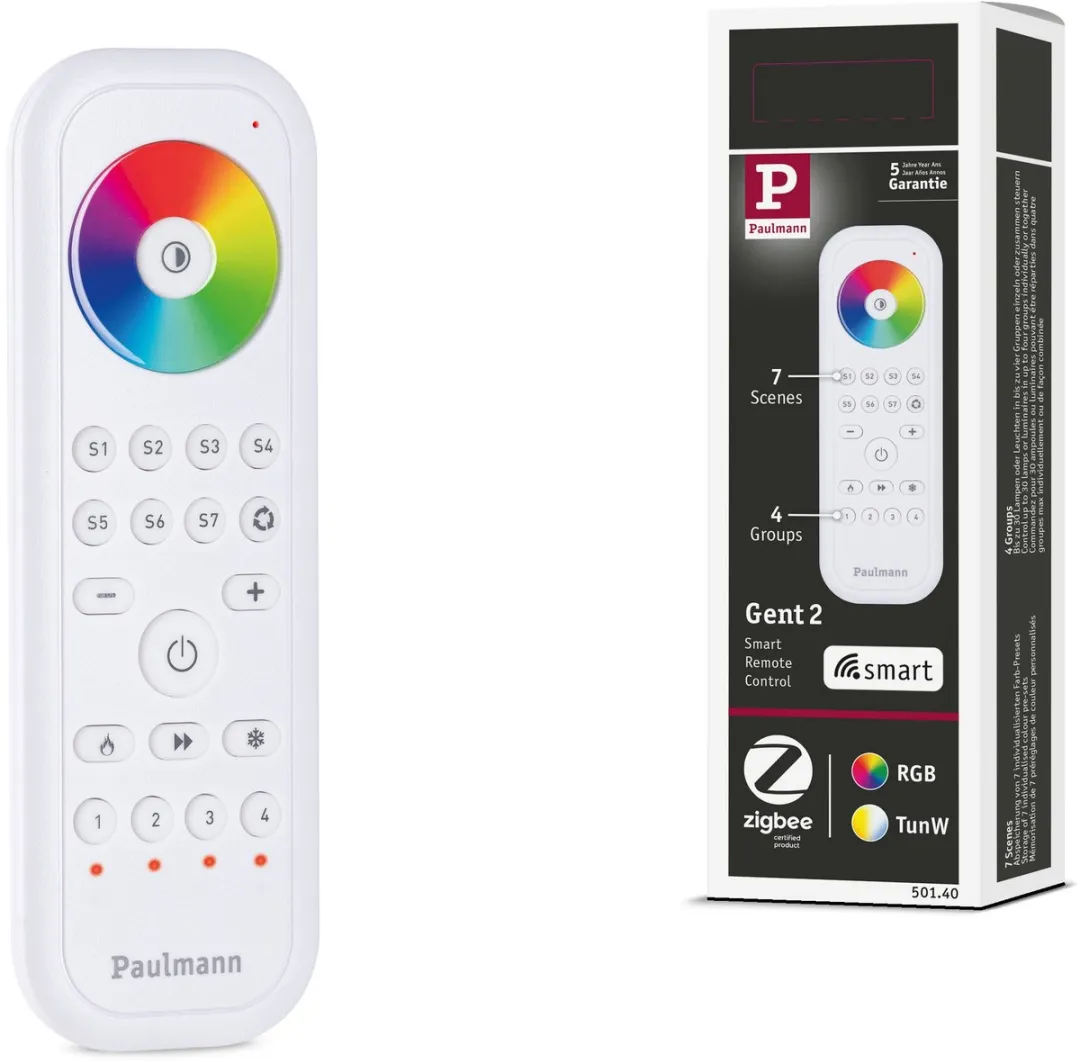 Paulmann Gent 2 Zigbee Afstandsbediening - Wit