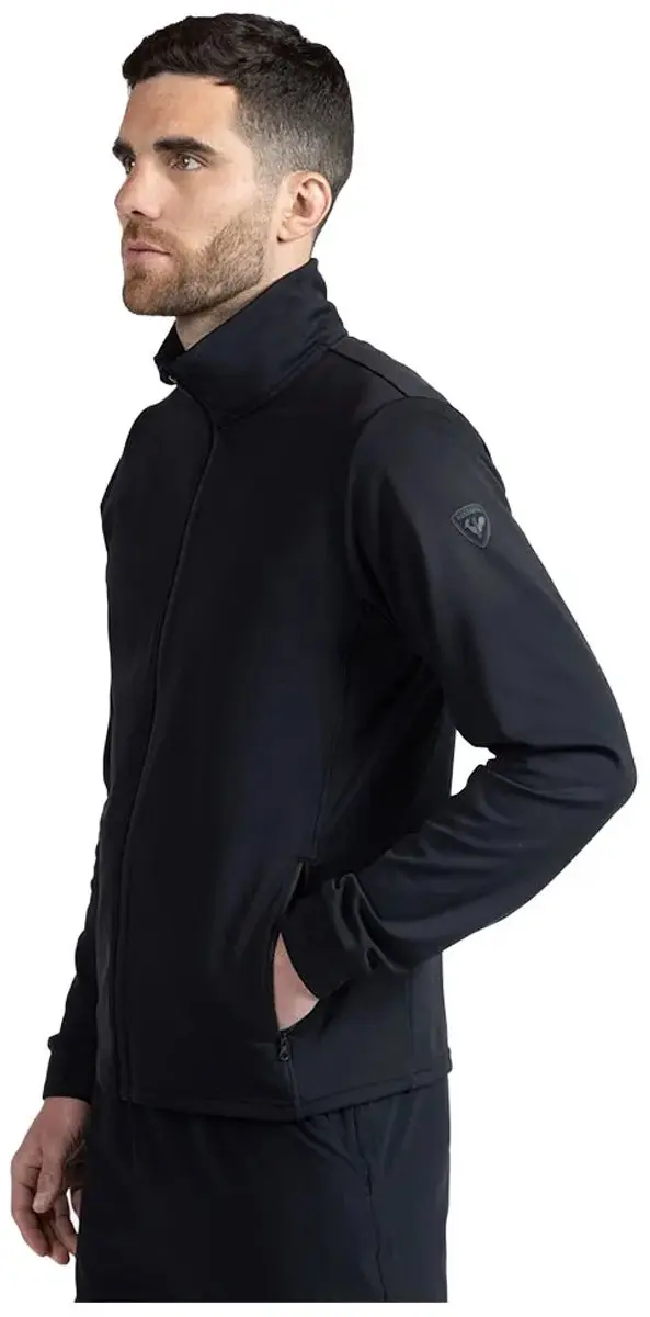 Rossignol Mid Layer Thin Sweatshirt Met Rits Zwart S Man - afbeelding 3 van 6