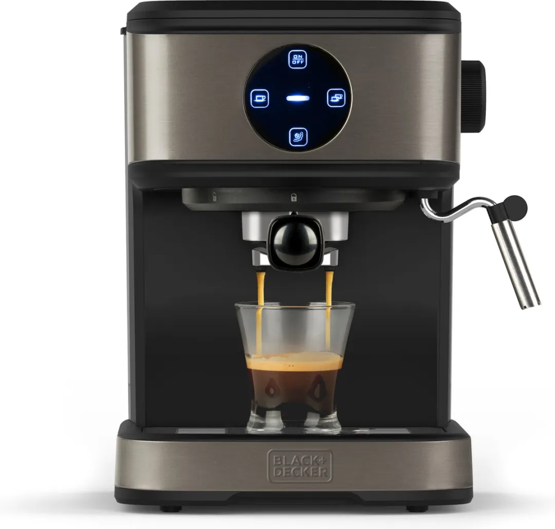 BLACK+DECKER BXCO850E Espressomachine 20 bar - 1.2L