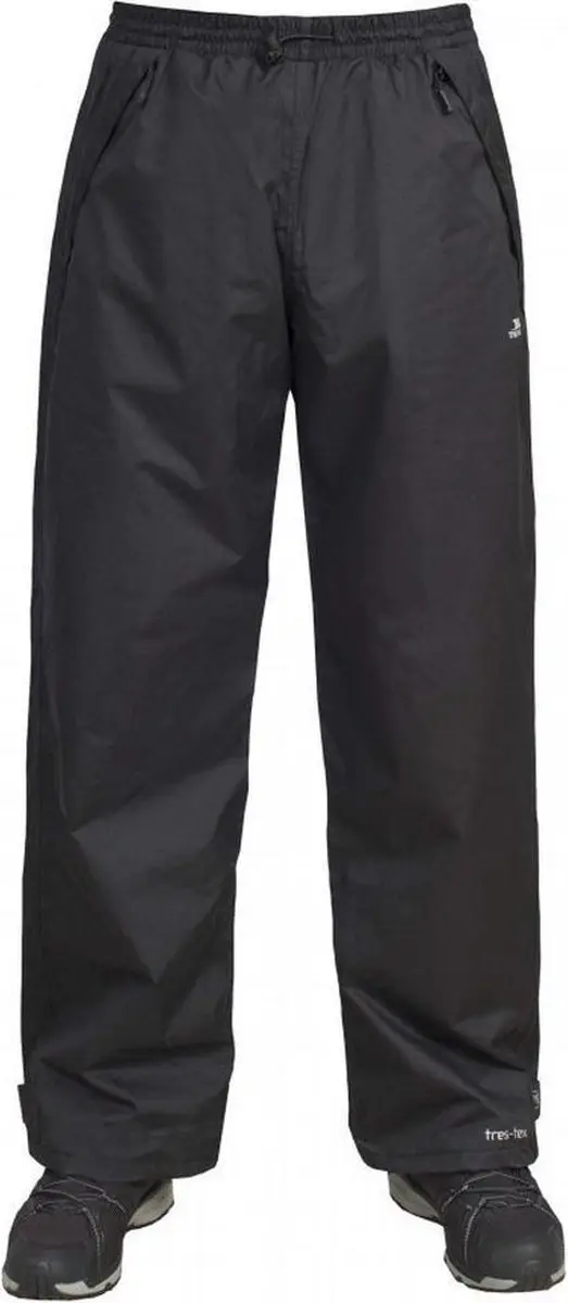 Trespass Toliland Regenbroek Heren - XL - Zwart - afbeelding 6 van 6