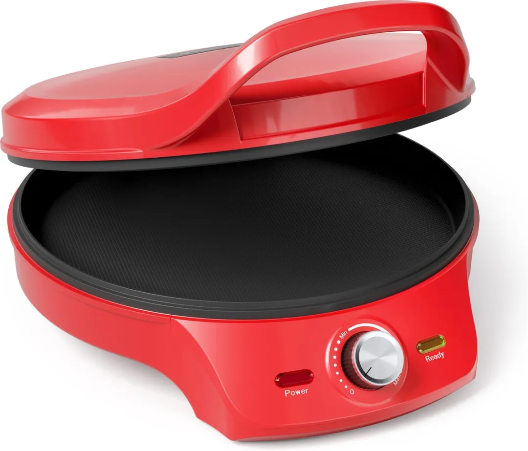 Princess Pizzaoven 115007 - Rood - Ø30cm - 2000W