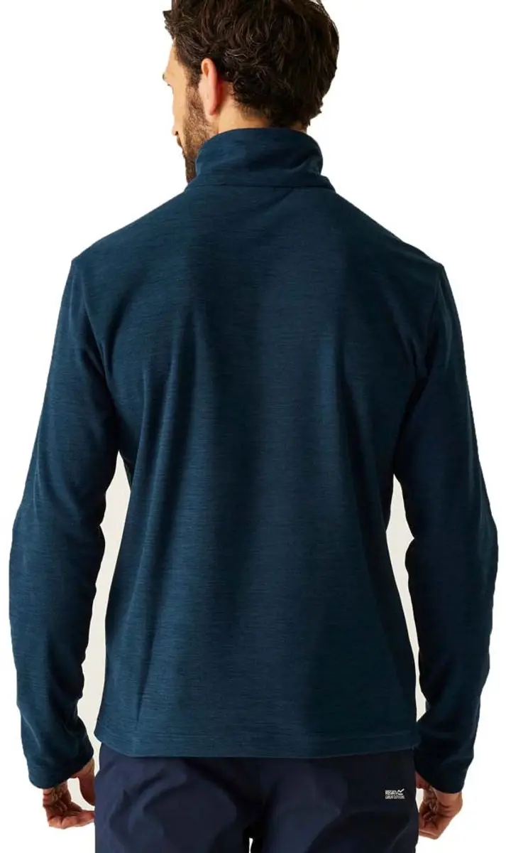 Regatta Thompson Marl Fleece Jas - Blauw - afbeelding 2 van 6