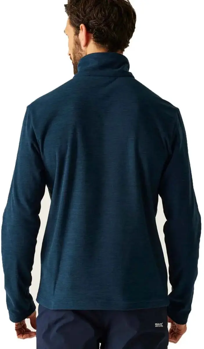 Regatta Thompson Marl Fleece Jas - Blauw - afbeelding 3 van 6