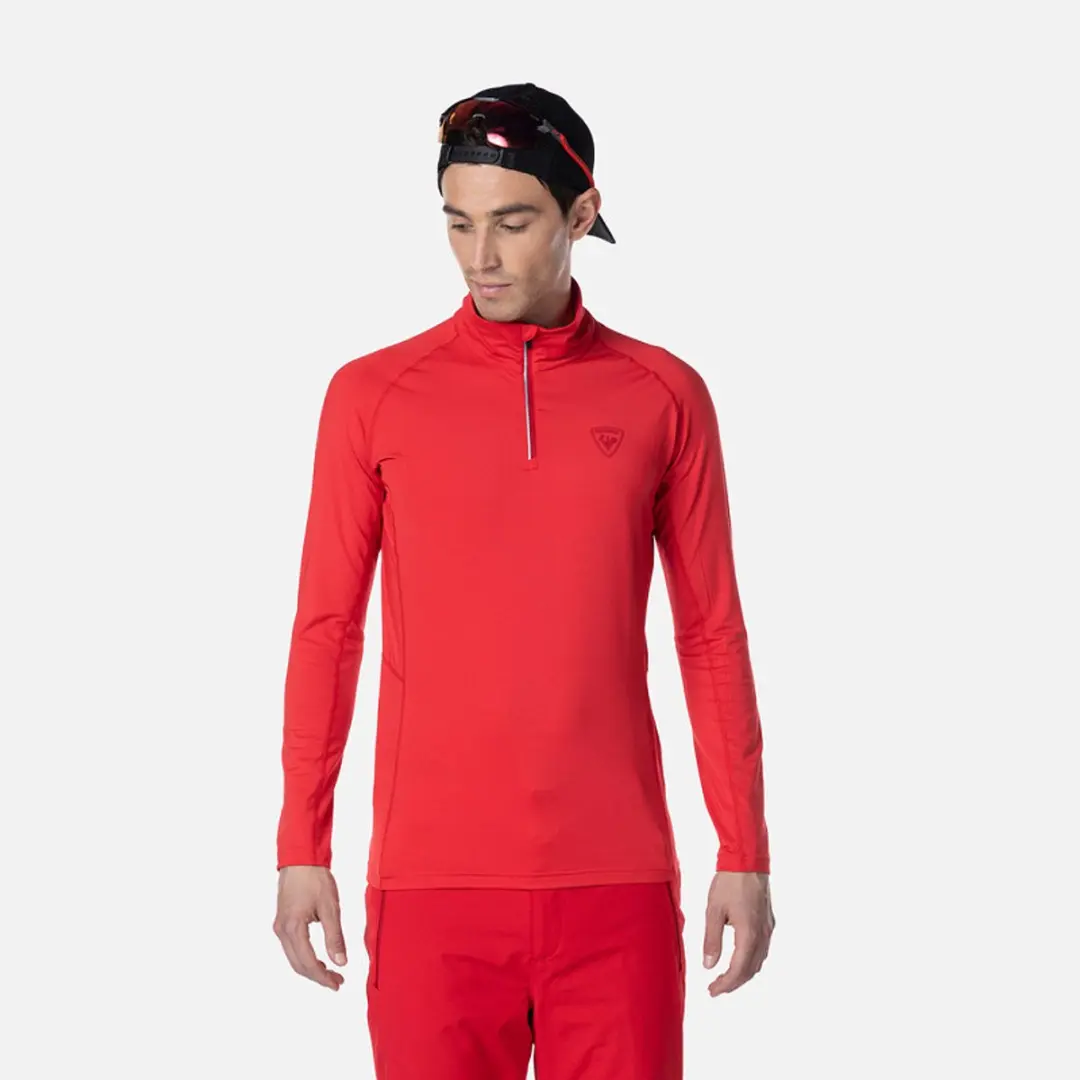 Heren classique halve rits baselayer