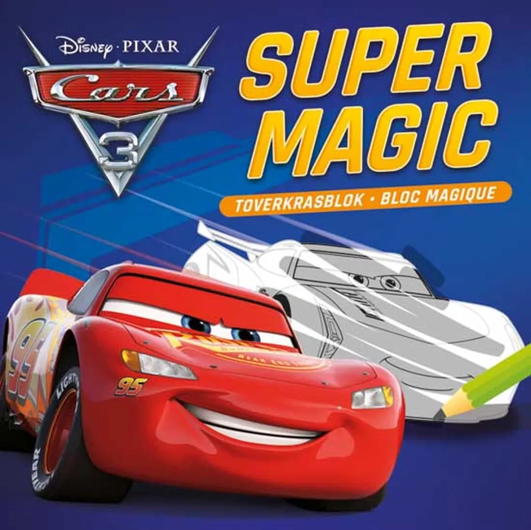 Disney Cars Toverkrasblok 16cm