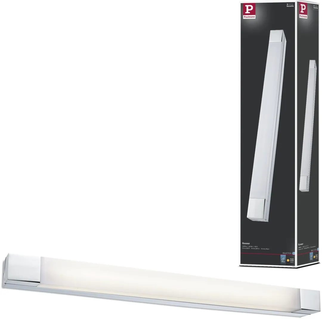 Paulmann Selection Bathroom LED-spiegellamp Quasar IP44 - 835lm - Chroom