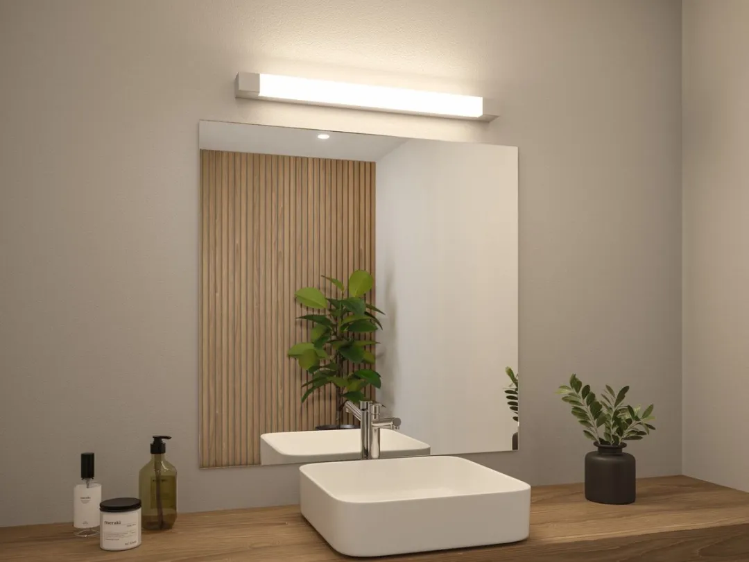 Paulmann Selection Bathroom LED-spiegellamp Quasar IP44 - 835lm - Chroom