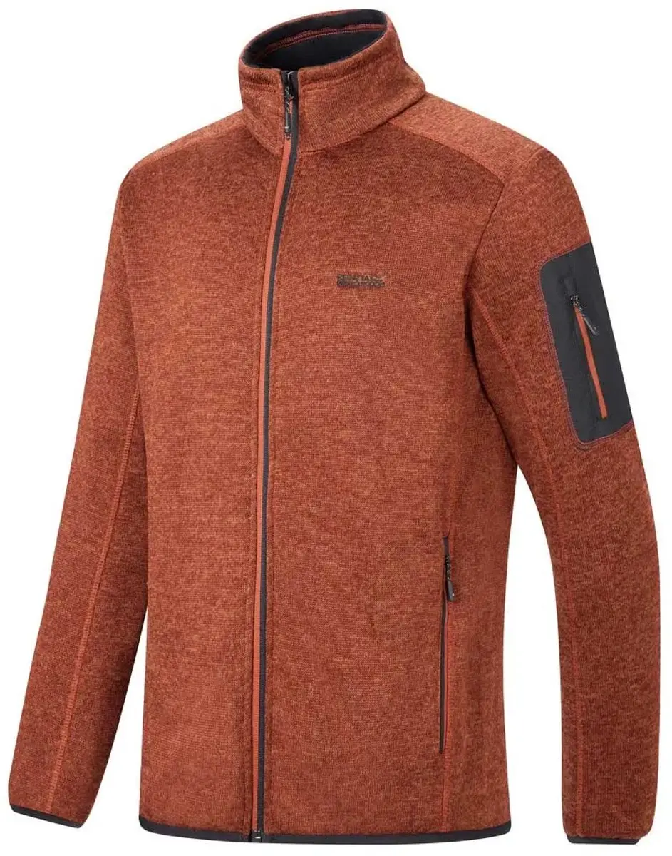 Regatta Newhill Fleece Met Volledige Rits - Bruin - afbeelding 4 van 6