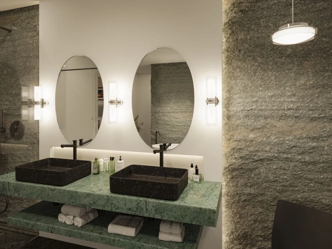 Paulmann Selection Luena LED Hanglamp IP44 11,5W - Glas/Chroom - afbeelding 6 van 6