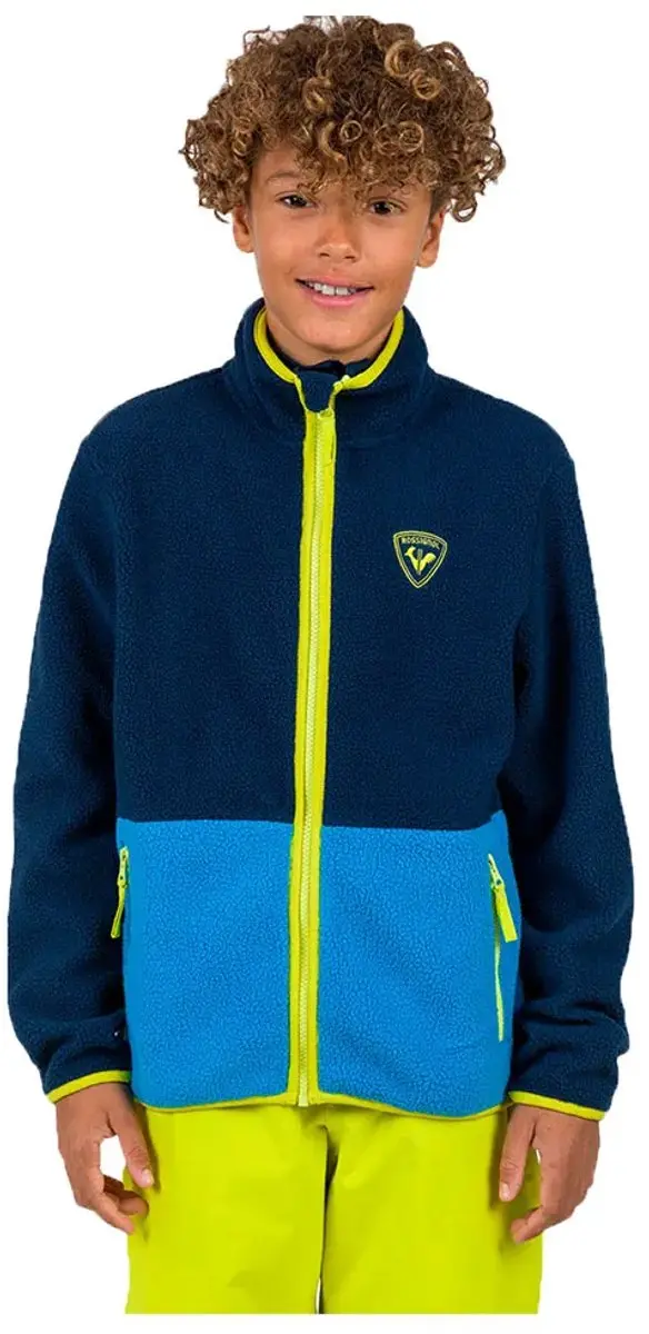 Rossignol Alltrack Kinderfleece met Volledige Rits - Dark Navy - 10 Jaar - afbeelding 5 van 6