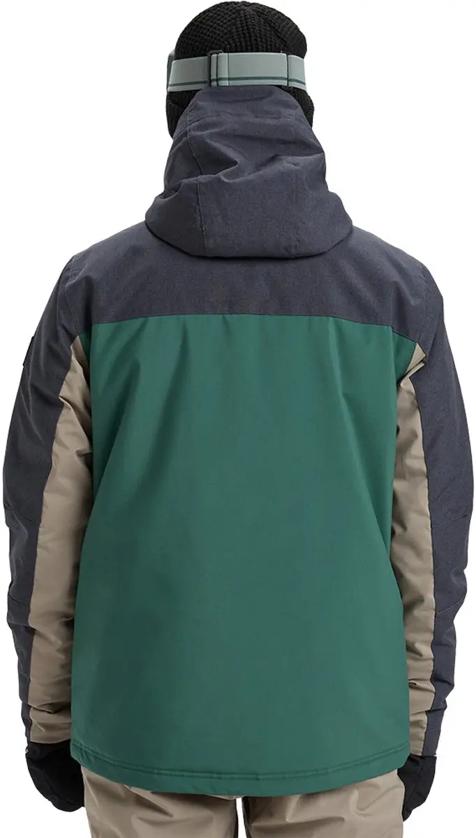 Quiksilver Dawson Ski-jas - Trekking Green - M - afbeelding 2 van 6