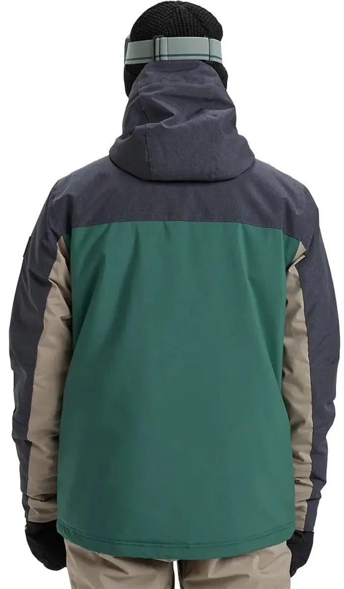 Quiksilver Dawson Ski-jas - Trekking Green - M - afbeelding 3 van 6