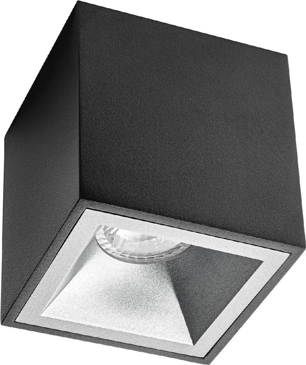 Osram Parathom PAR16 940 Opbouwspot Set GU10 - 3.7W 4000K - Mat Zwart/Zilver