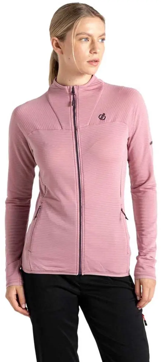 Dare2b Torrek Strech Fleece Met Volledige Rits Roze 42 Vrouw