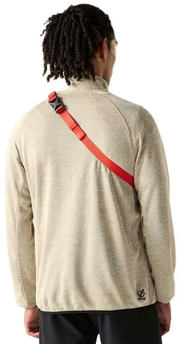 Dare 2b Torrek II Fleece Met Volledige Rits - Beige - M - afbeelding 2 van 4