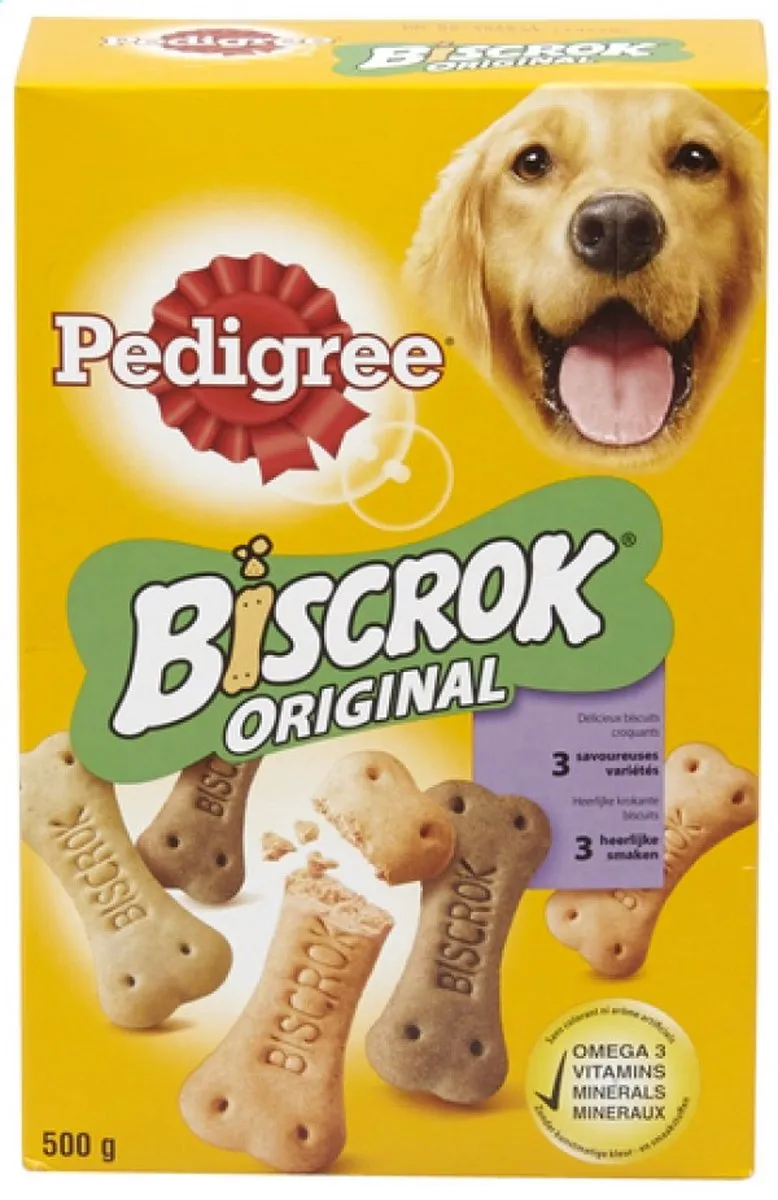Pedigree Multi Biscrok Mergbeen Hondensnacks - 12x500g