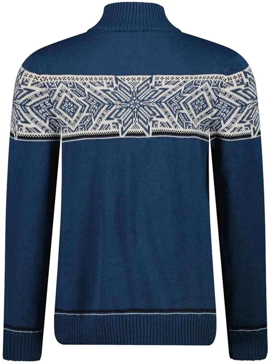 Cmp 7h77511 Half Rits Trui Blauw L Man - afbeelding 2 van 3