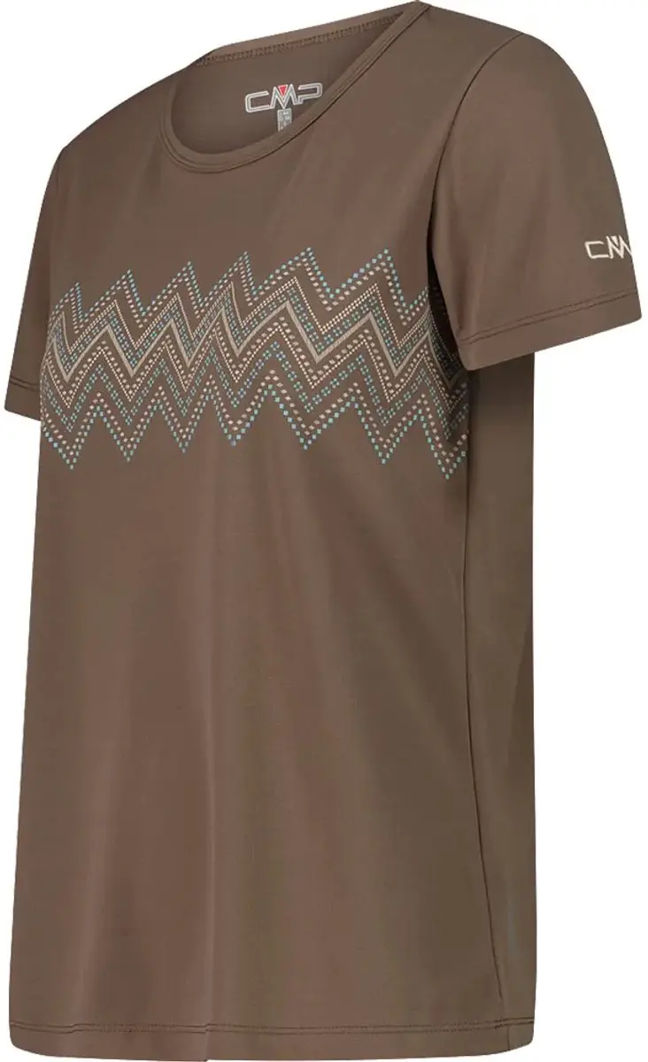 Cmp 38t6656 T-shirt Met Korte Mouwen Bruin S Vrouw - afbeelding 3 van 4