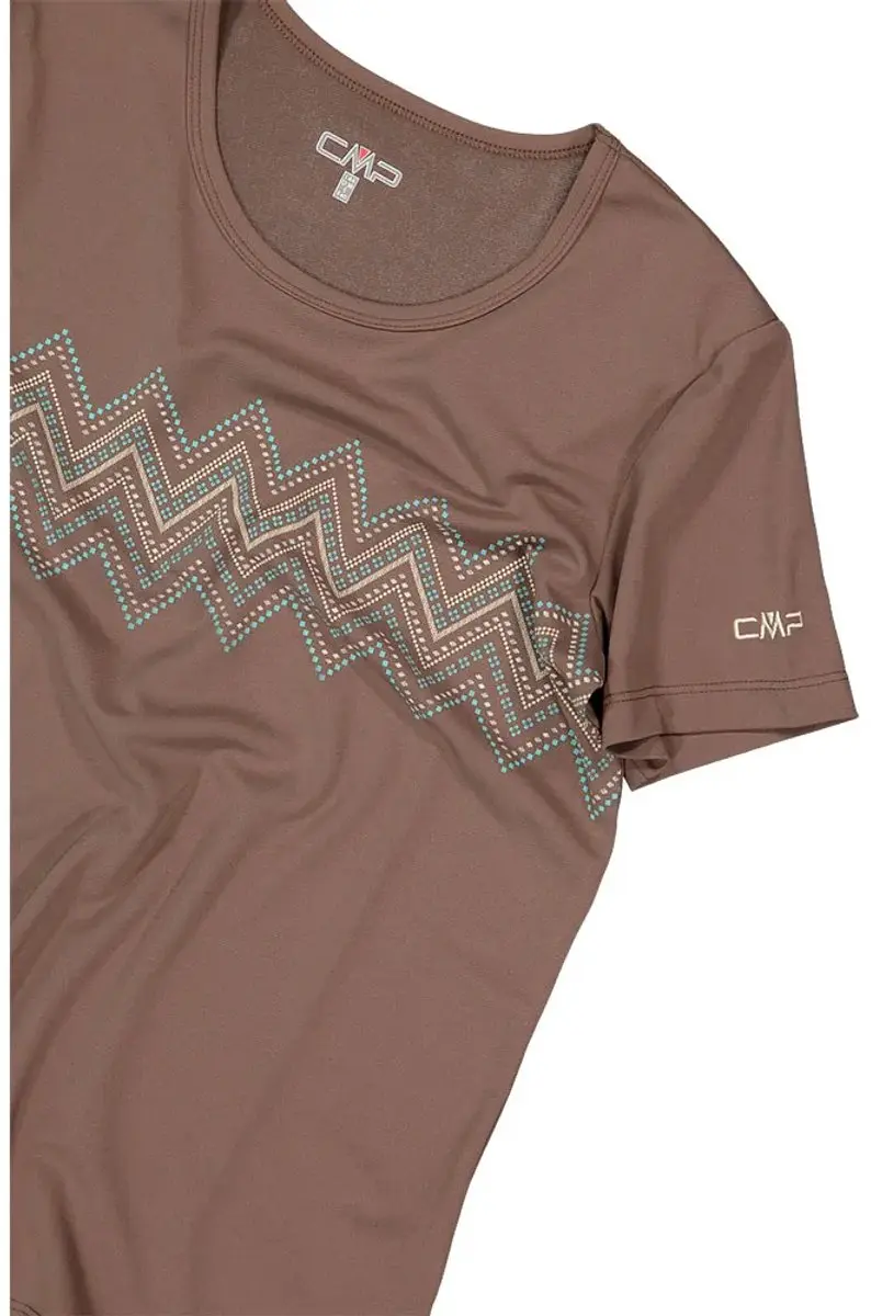 Cmp 38t6656 T-shirt Met Korte Mouwen Bruin S Vrouw - afbeelding 4 van 4