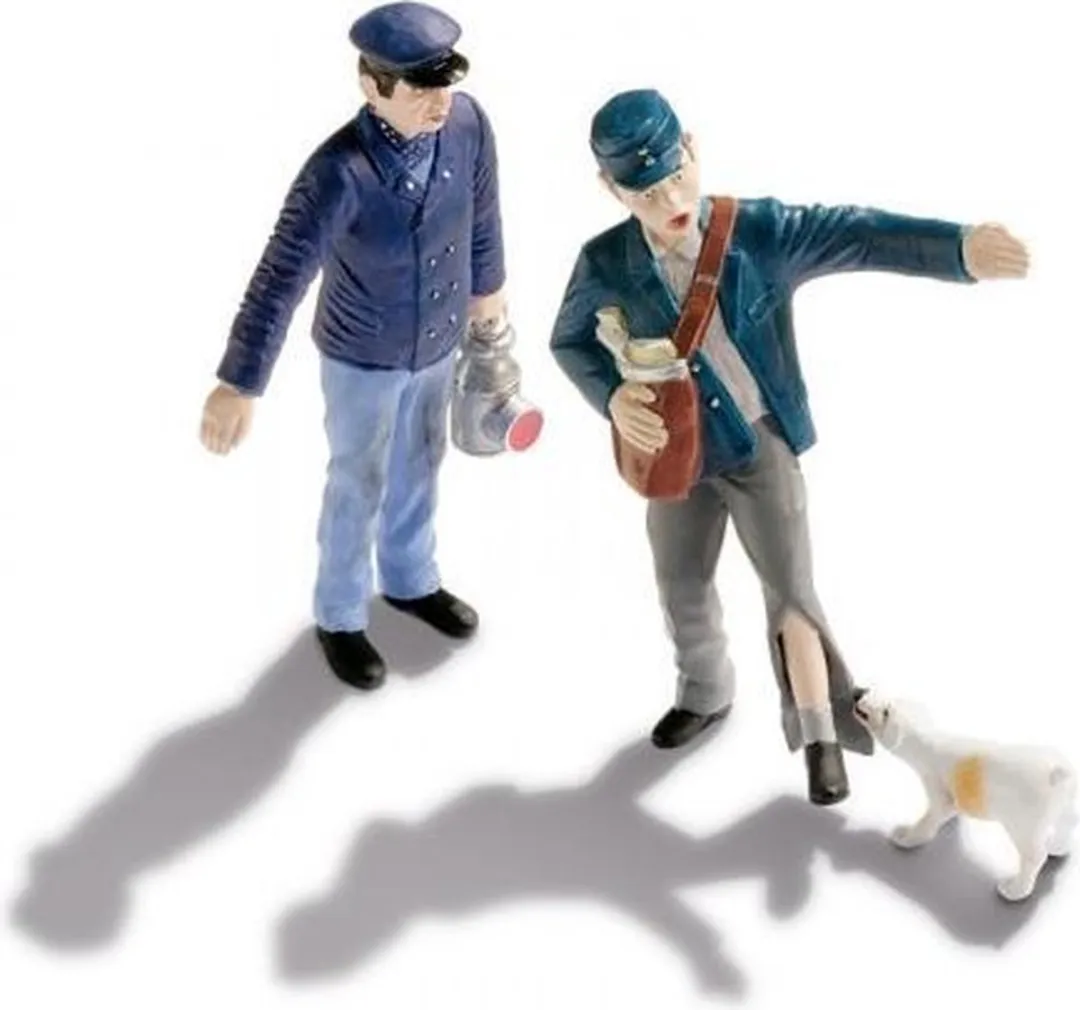 Noch Machinist & Rangeerder Schaal 0 - Blauw