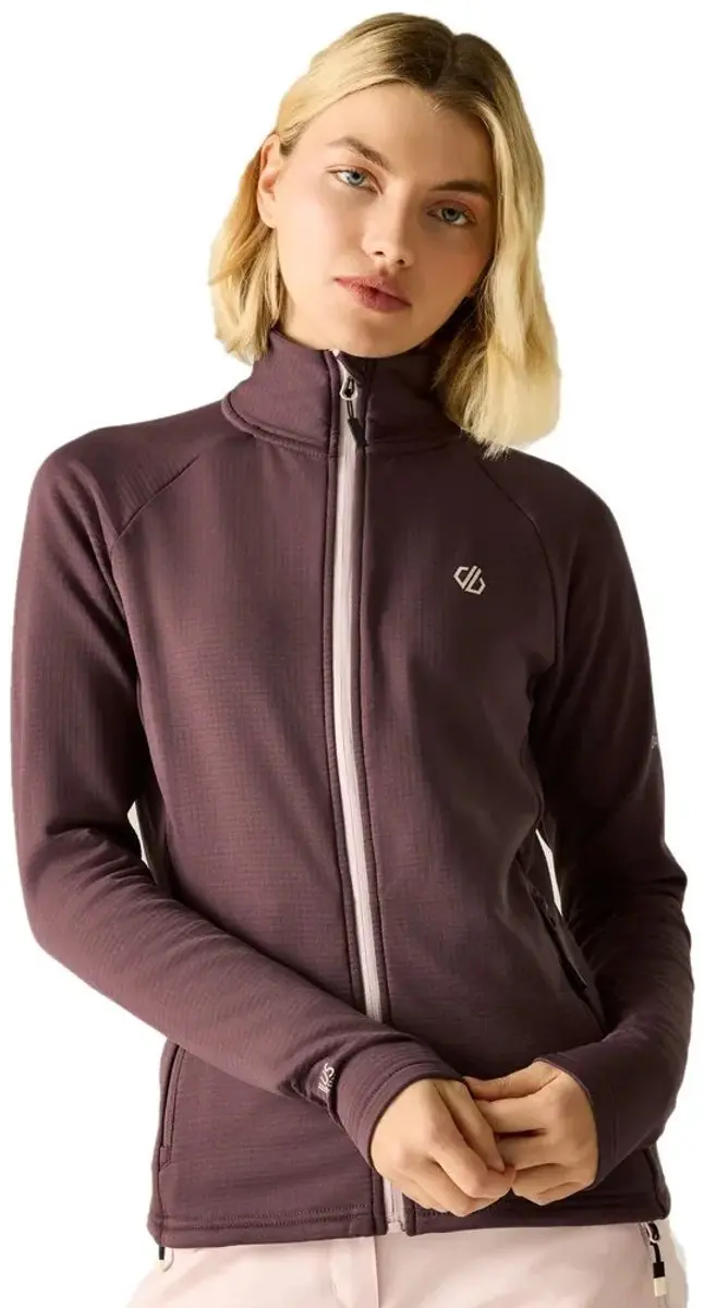 Dare2b Lowline Core Stretch Jas Paars 40 Vrouw
