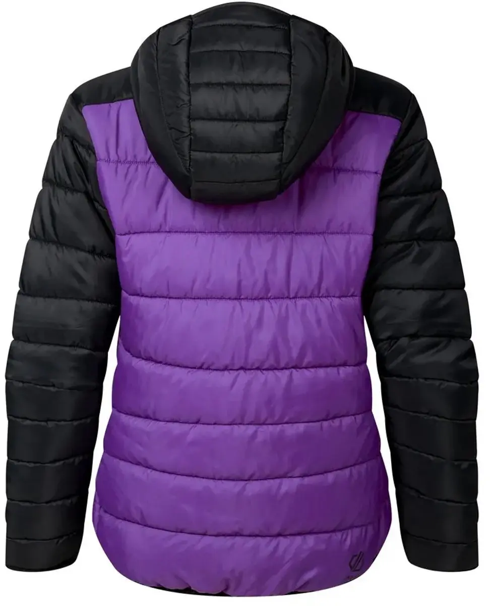 Dare2b Aero Fuse Padded Jas Dames - Paars 40 - afbeelding 5 van 5