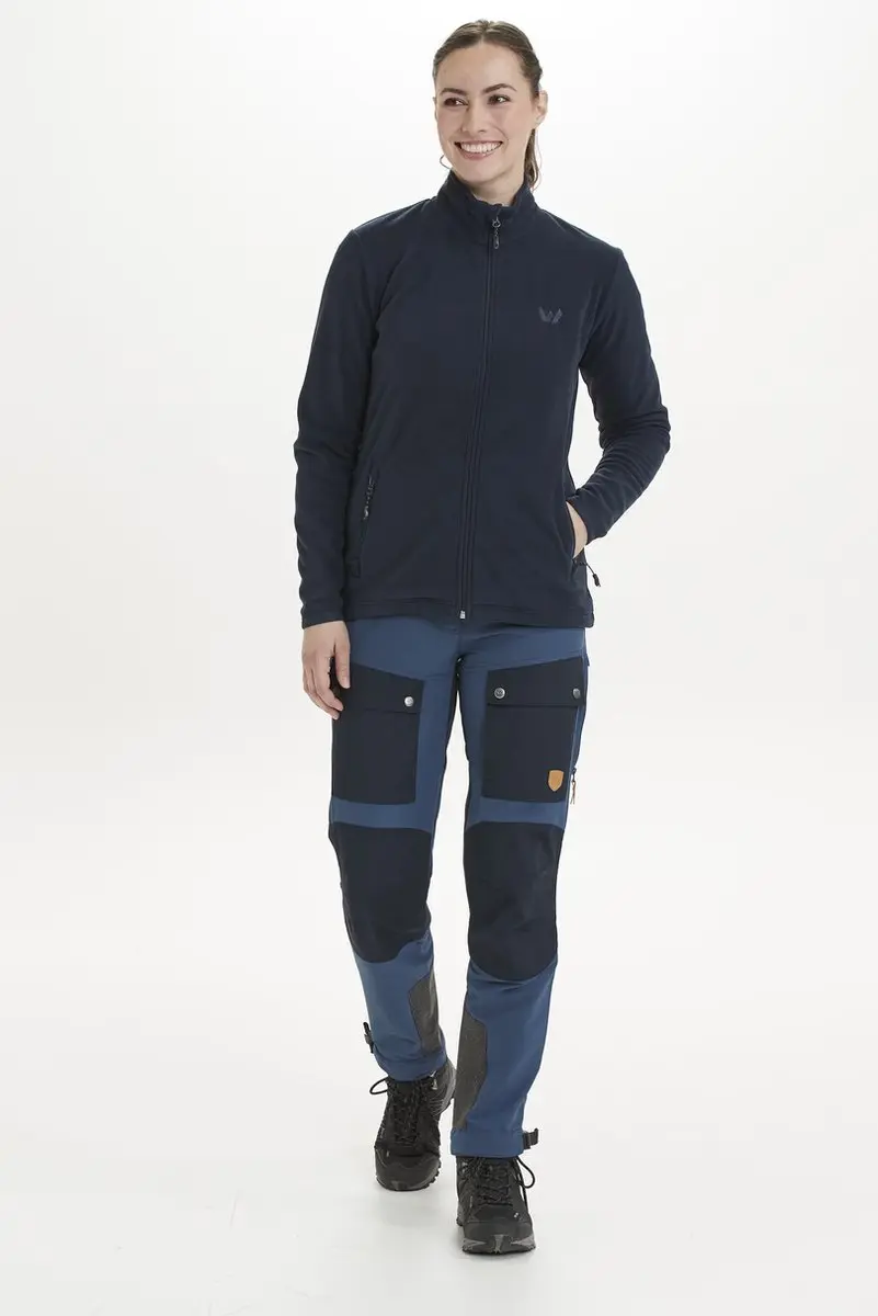 Whistler Cocoon Dames Trainingsjack - Donkerblauw - afbeelding 5 van 6