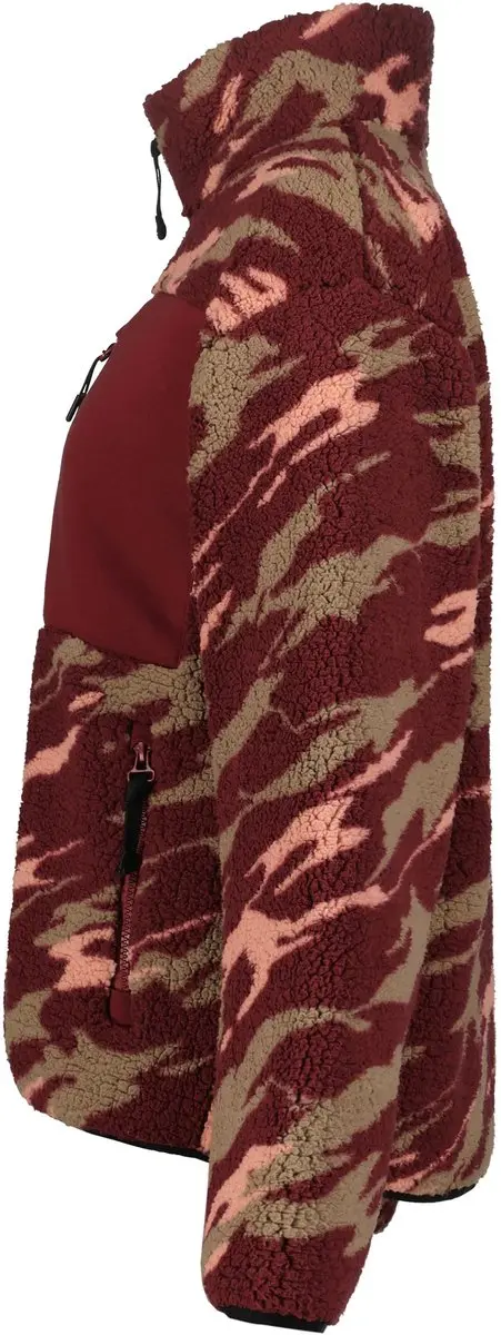 ICEPEAK - Amory - Fleece sweater met rits dames - Rood - afbeelding 2 van 2