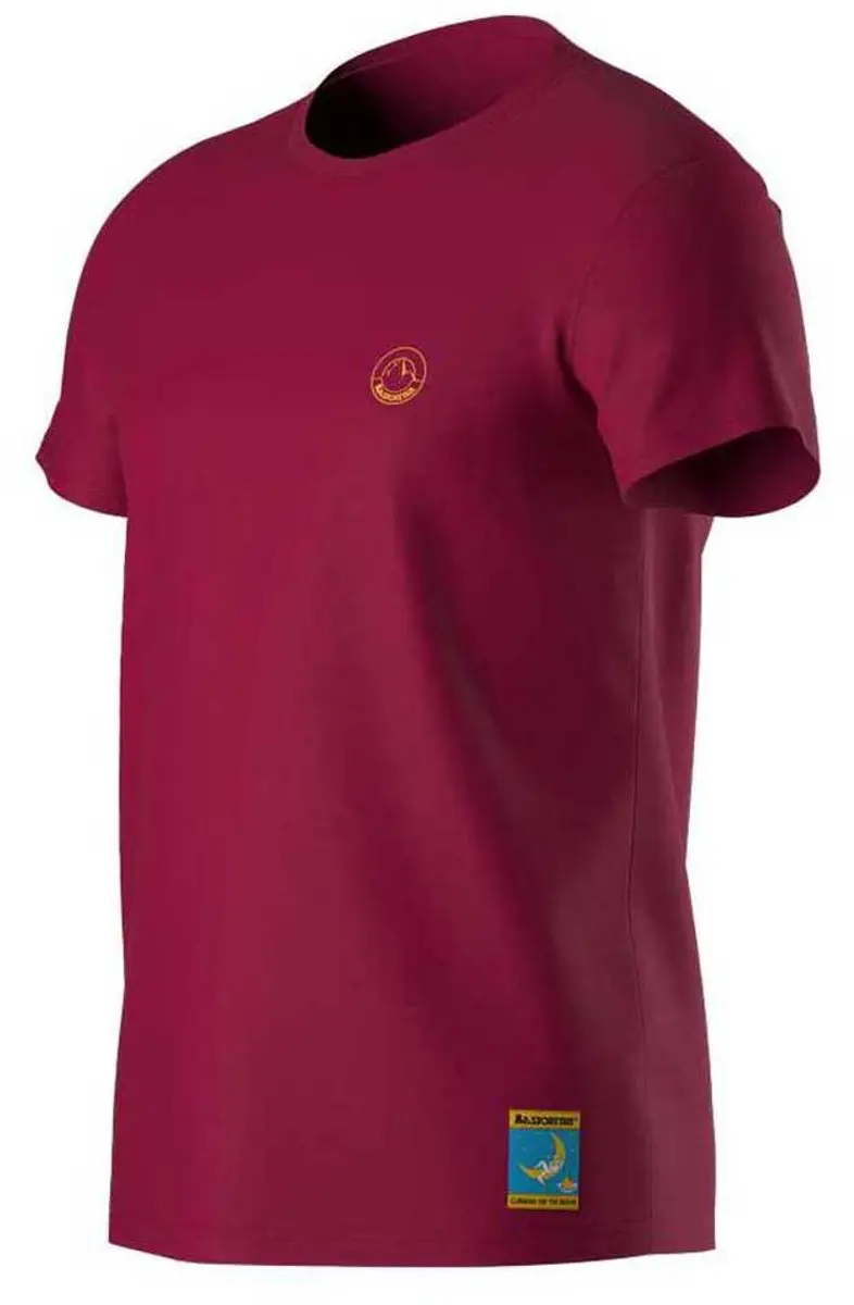 La Sportiva Climbing On The Moon T-shirt Met Korte Mouwen Roze M Man