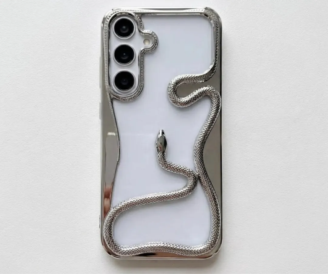 NUVEX Telefoonhoesje Zilverkleurig S24