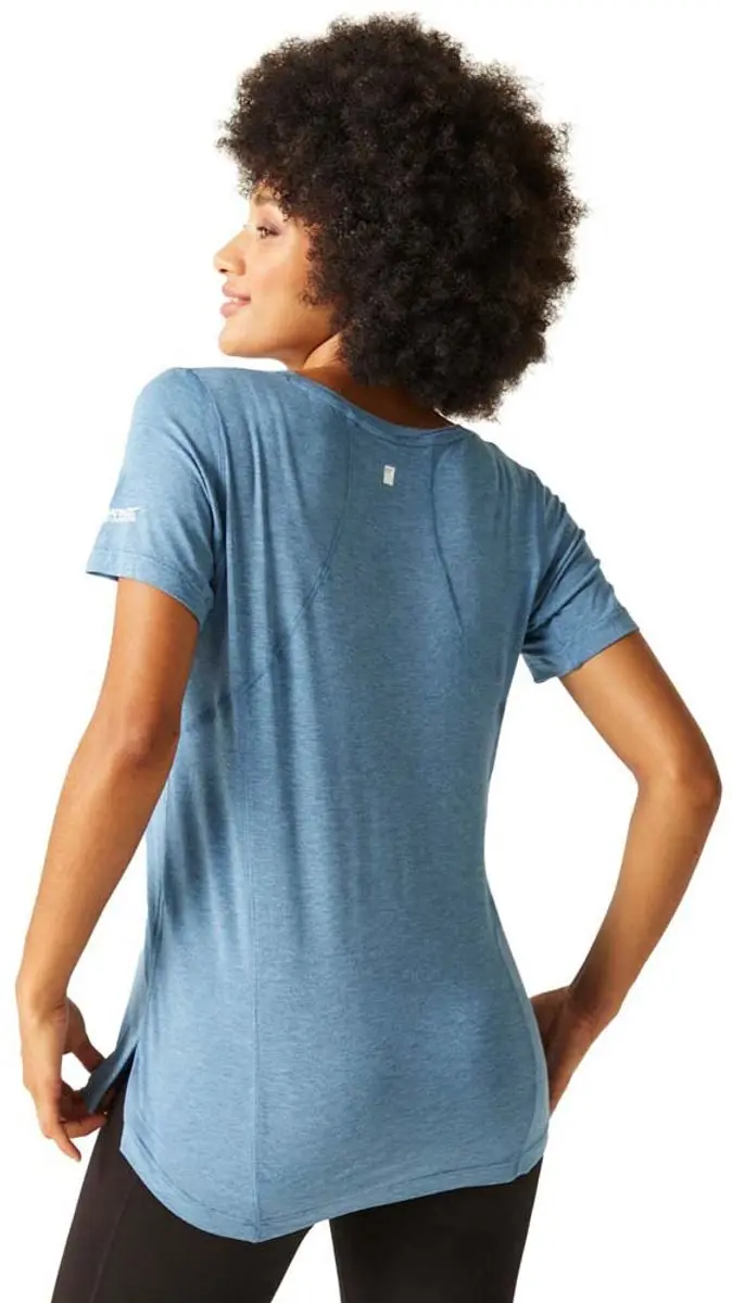 Regatta Ballyton T-shirt Met Korte Mouwen Blauw 40 Vrouw - afbeelding 2 van 6