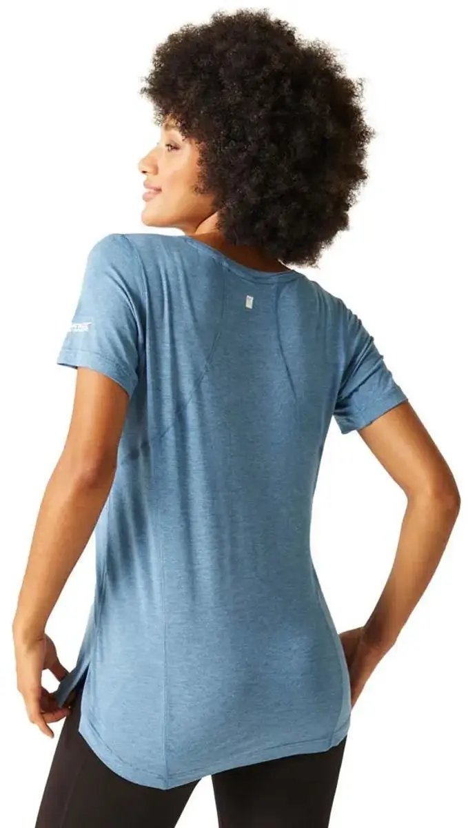 Regatta Ballyton T-shirt Met Korte Mouwen Blauw 40 Vrouw - afbeelding 3 van 6