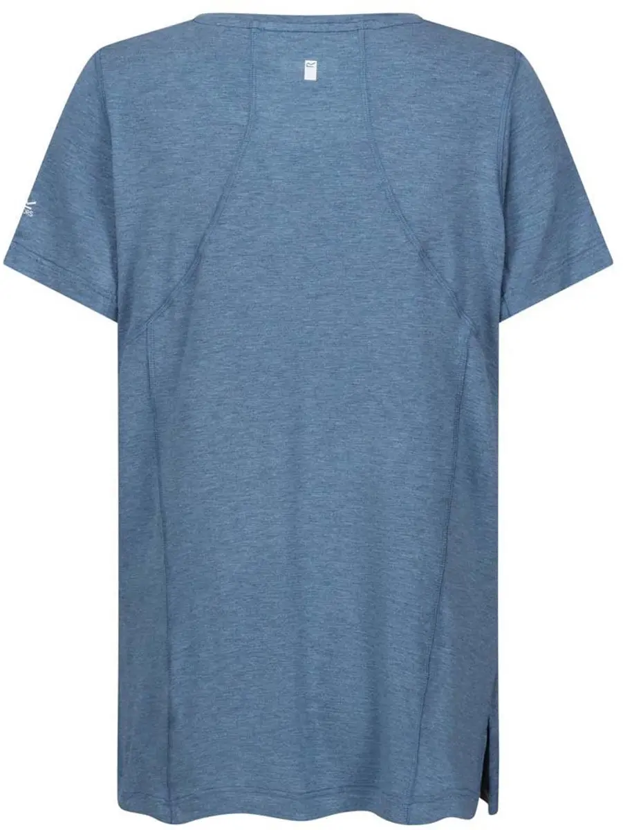 Regatta Ballyton T-shirt Met Korte Mouwen Blauw 40 Vrouw - afbeelding 4 van 6