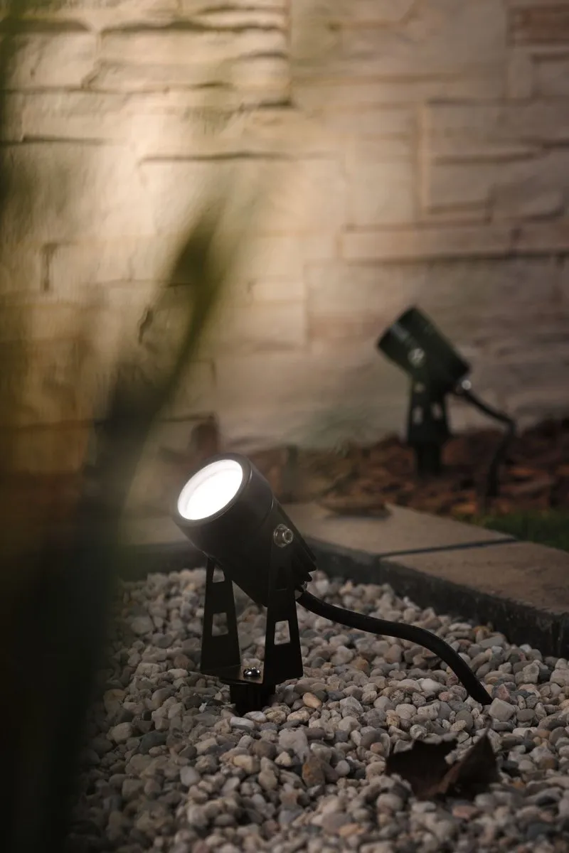 Paulmann Plug & Shine LED Tuinspot 2W Warm Wit 3000K - IP65 - Zwart - afbeelding 6 van 6