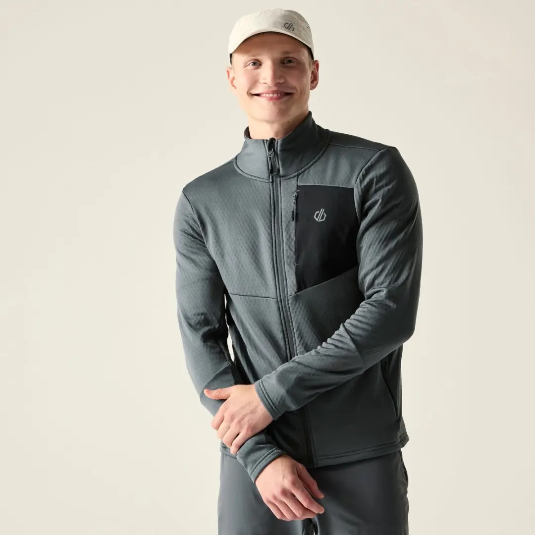 Dare2B Heren Venture Stretch Midlayer - Arabian Spice - afbeelding 5 van 6